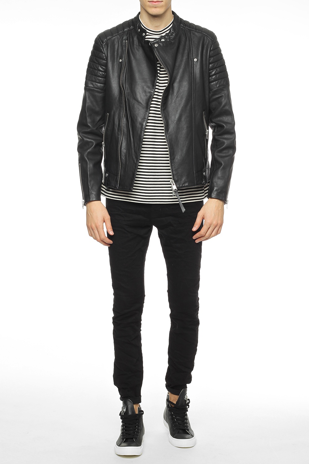 AllSaints 'Jasper' biker jacket | Men's Clothing | Vitkac